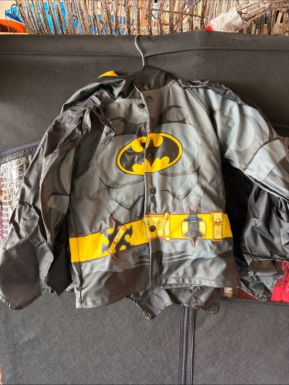 Western Chief Black and Yellow Batman Jacket Costume